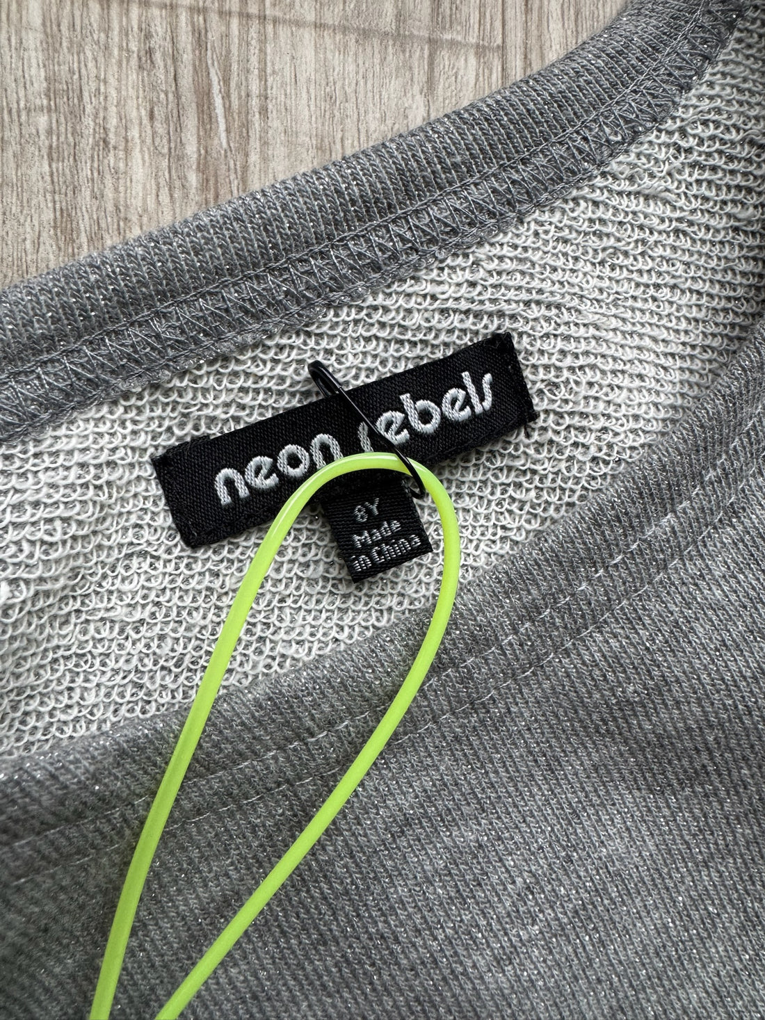 Neon Rebels Grey Tulle Dress - NEW