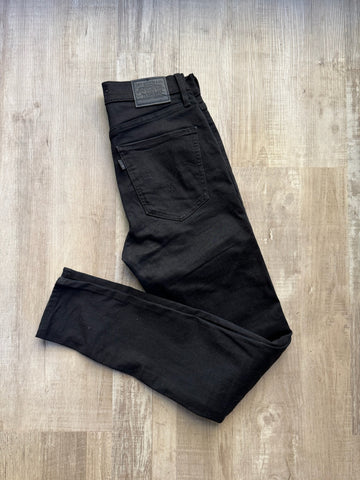 Levi’s Mile High Super Skinny Black Jeans - W
