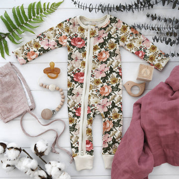Floral Organic Cotton Sleeper