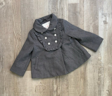 Janie & Jack Grey Peacoat