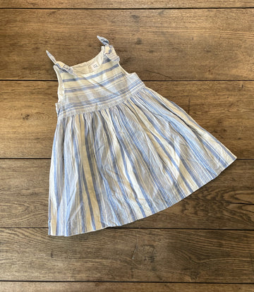 Gap Blue Striped Dress