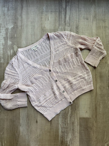 Maison Jules Pink Cardigan