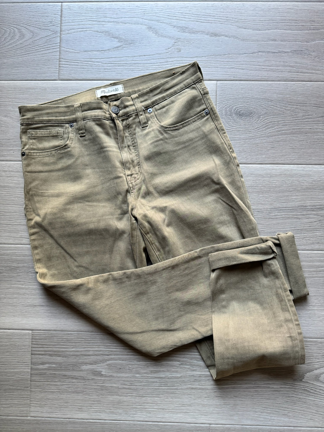 Madewell High Rise Skinny Jeans