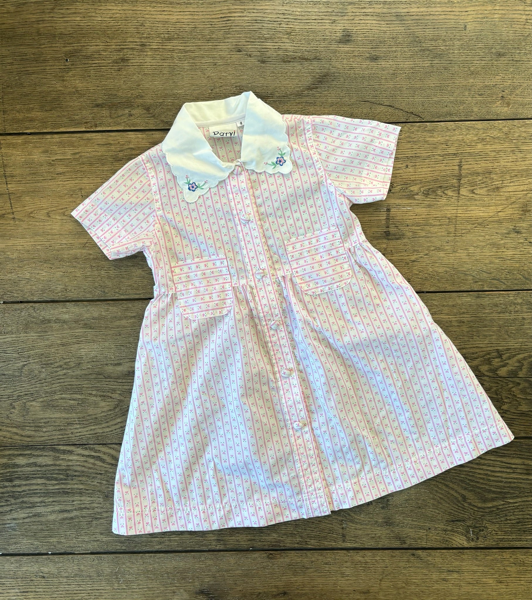 Vintage Pink Heart Dress