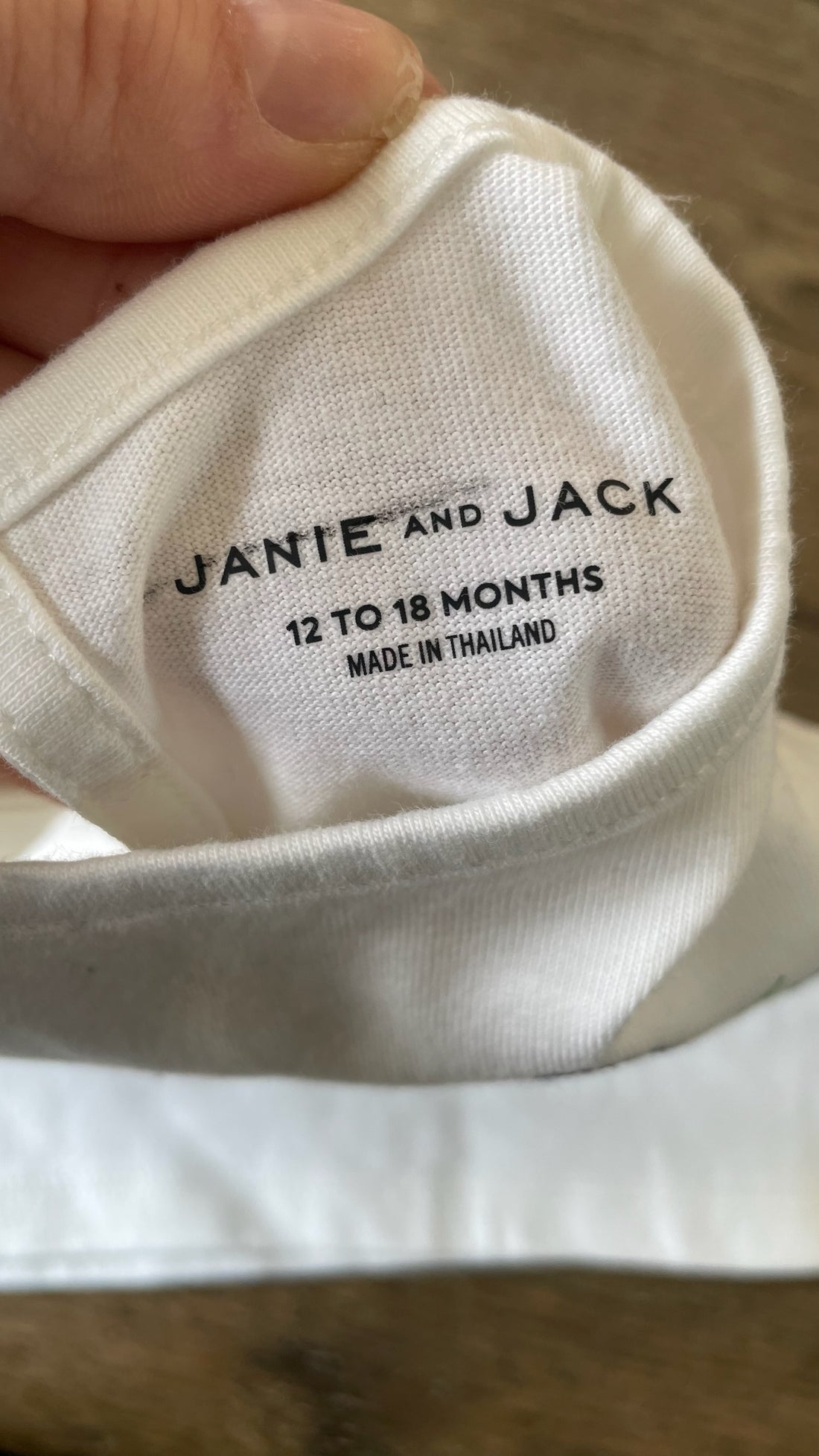 Janie & Jack White Floral Top