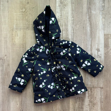 Janie & Jack Navy Floral Jacket