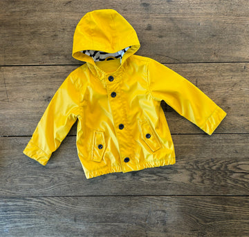 Gap Yellow Rain Jacket