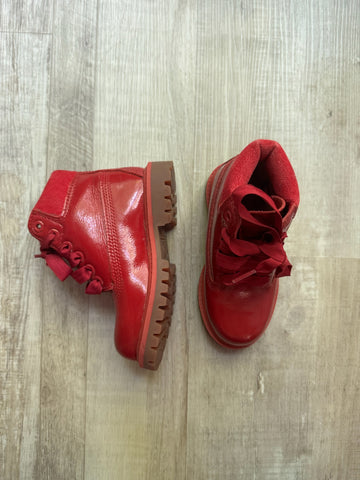 Timberland Red Boots