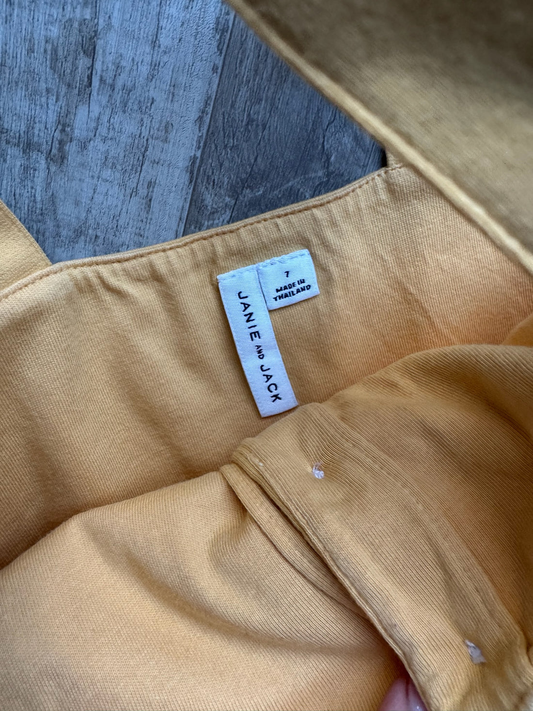Janie & Jack Yellow Dress