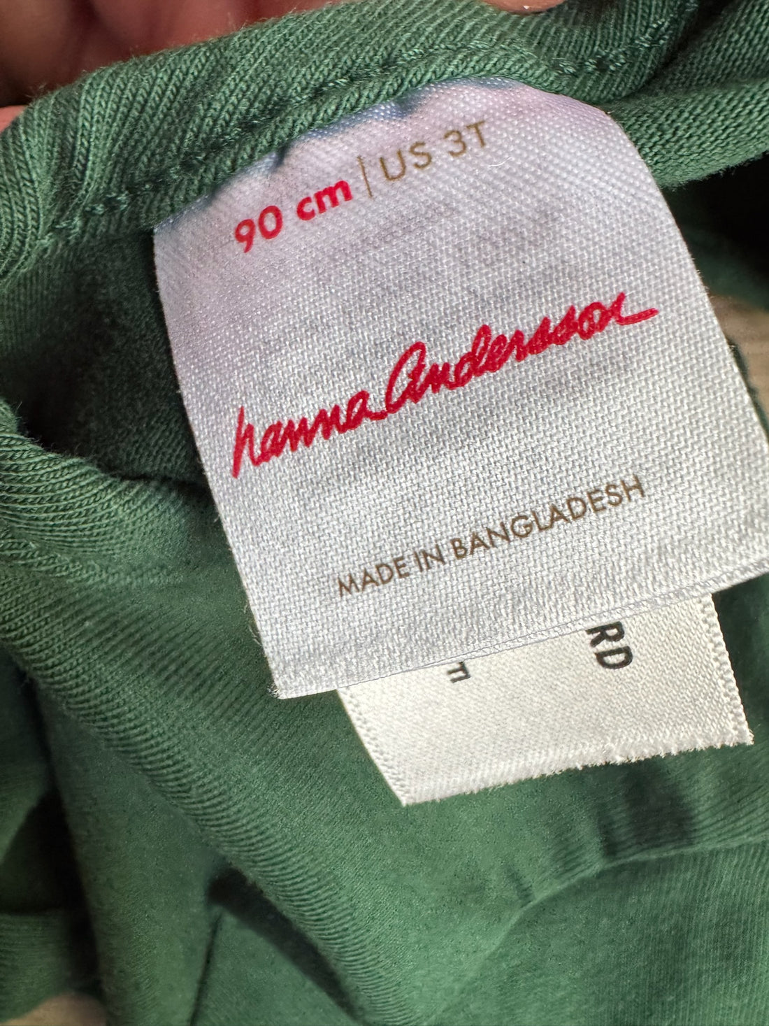 Hanna Andersson Green Tulle Dress