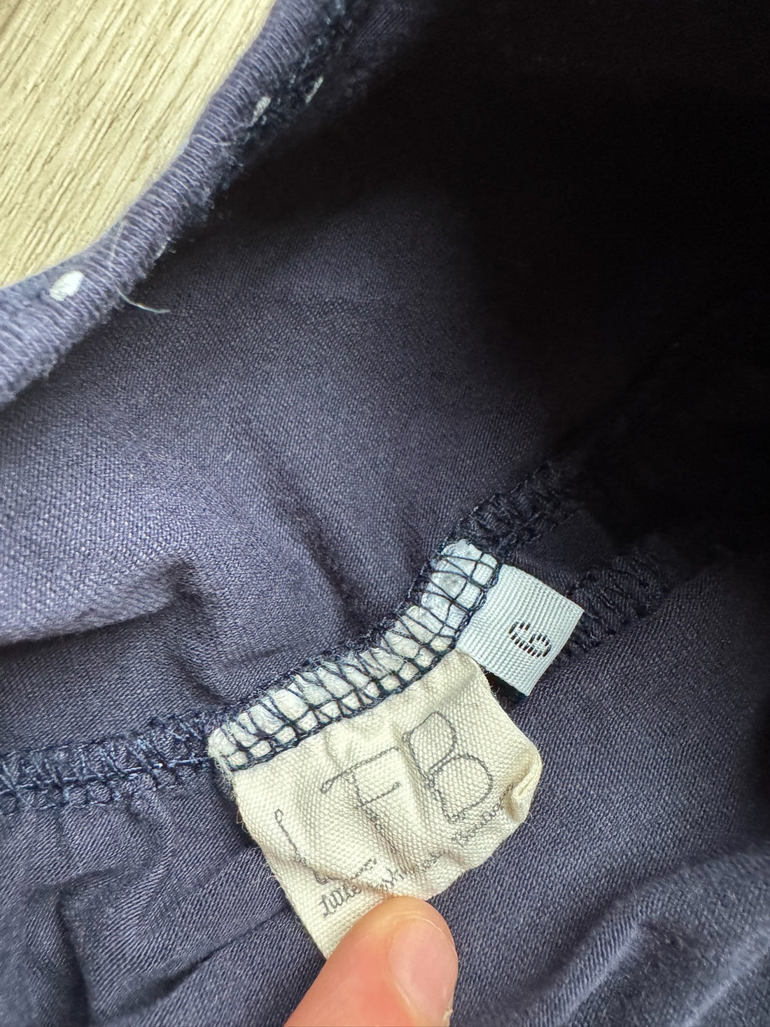 LFB Boutique Navy Polka Dot Dress