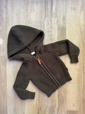 Goumi Brown Zip Jacket