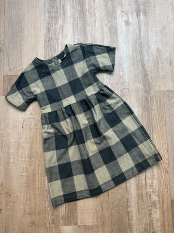 Gap Grey Plaid Dress