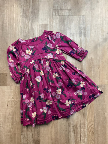 Tea Collection Purple Floral Dress