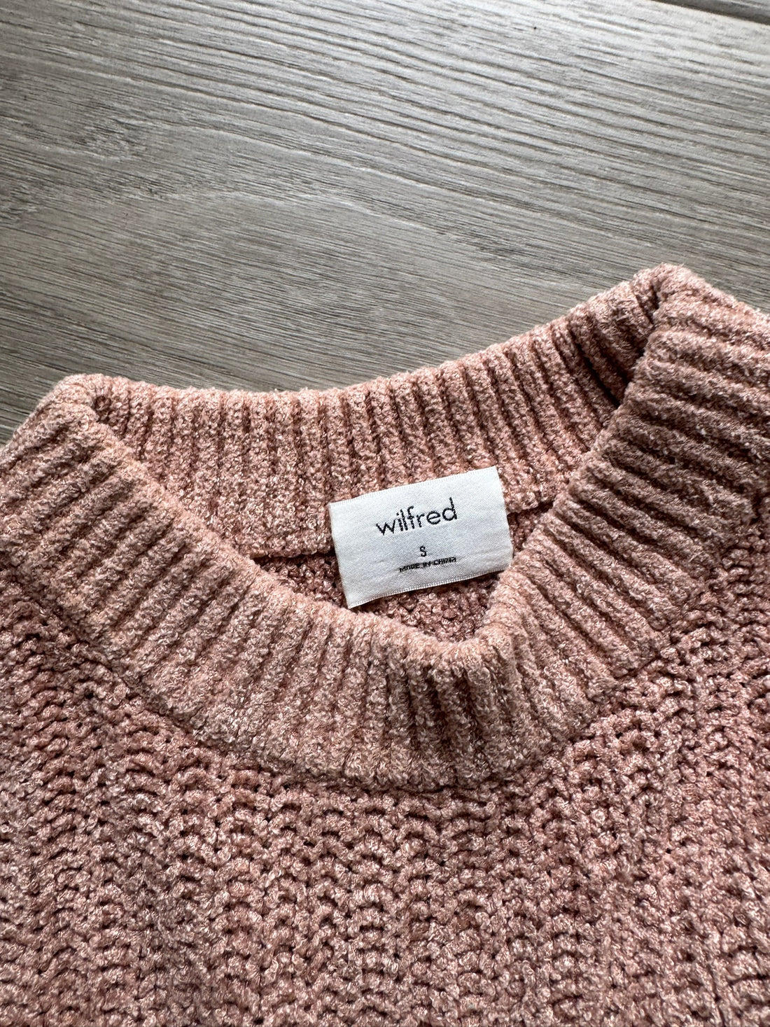 Wilfred Blush Sweater