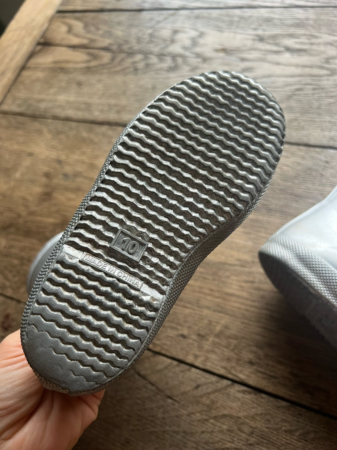 Silver Hunter Boots