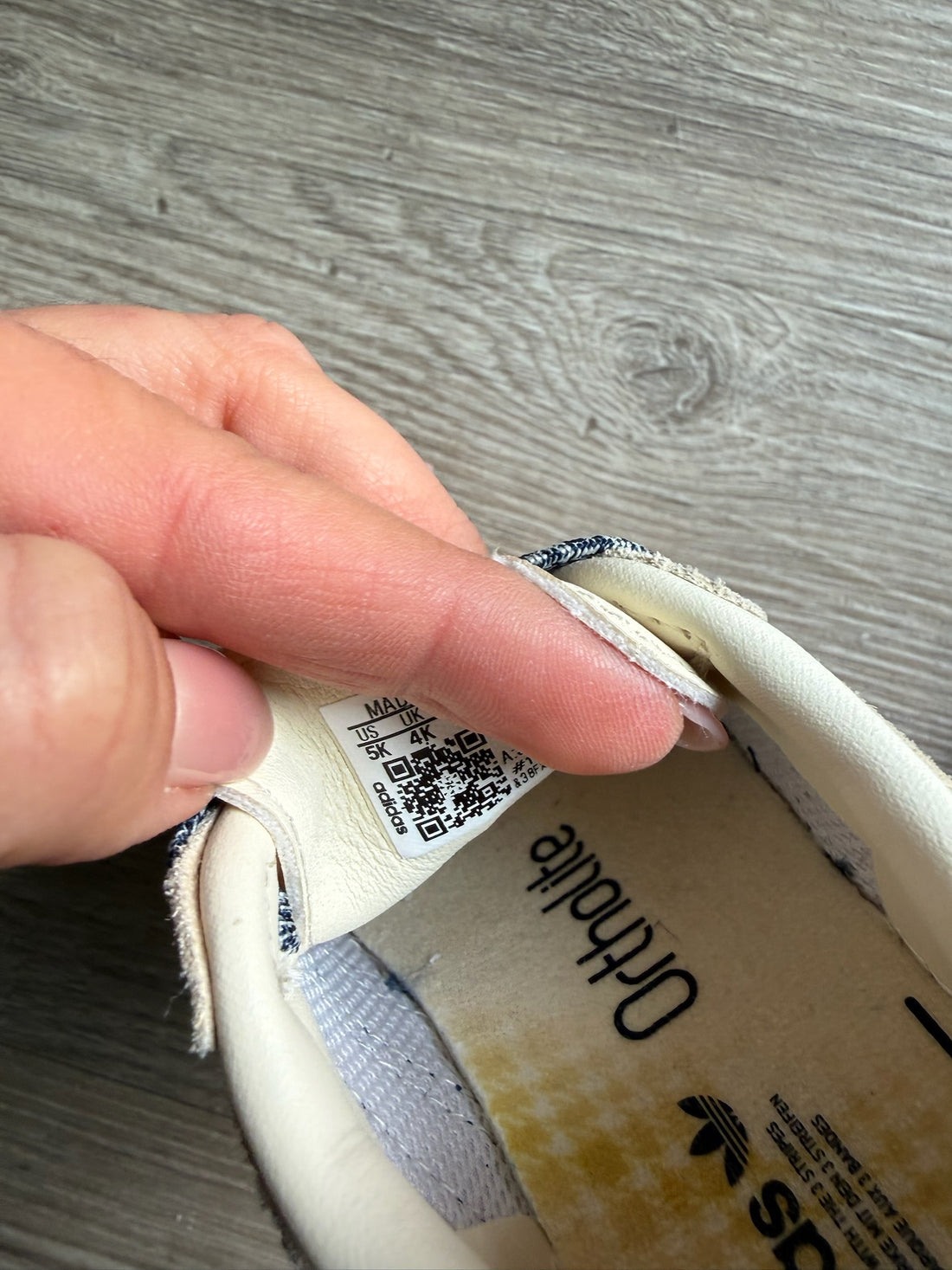 Adidas Tan & Navy Shoes