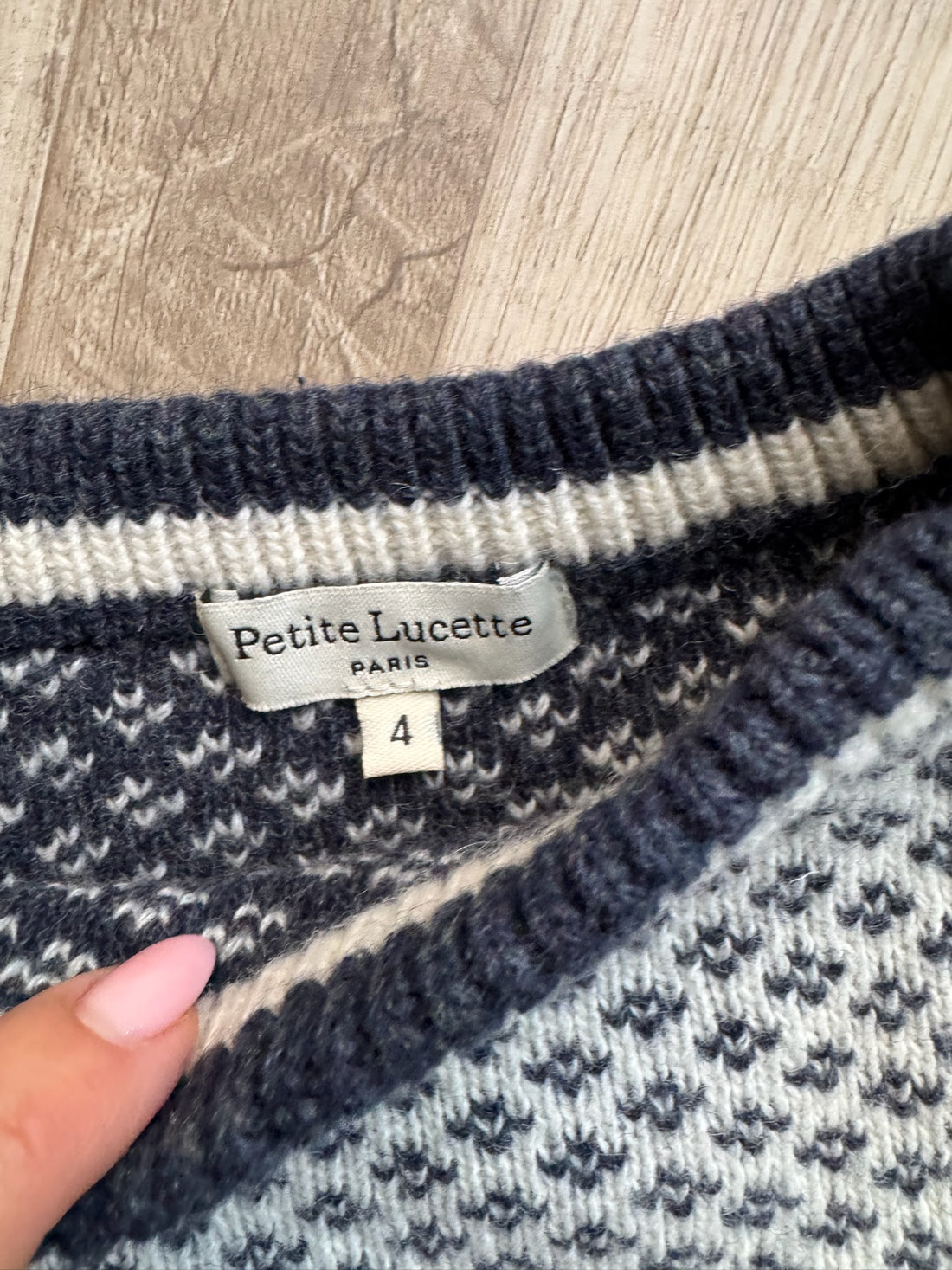 Petite Lucette Wool Sweater