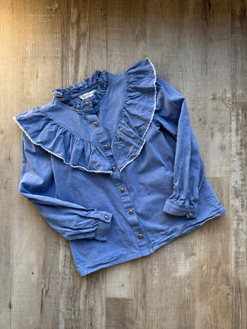 Janie & Jack Blue Top
