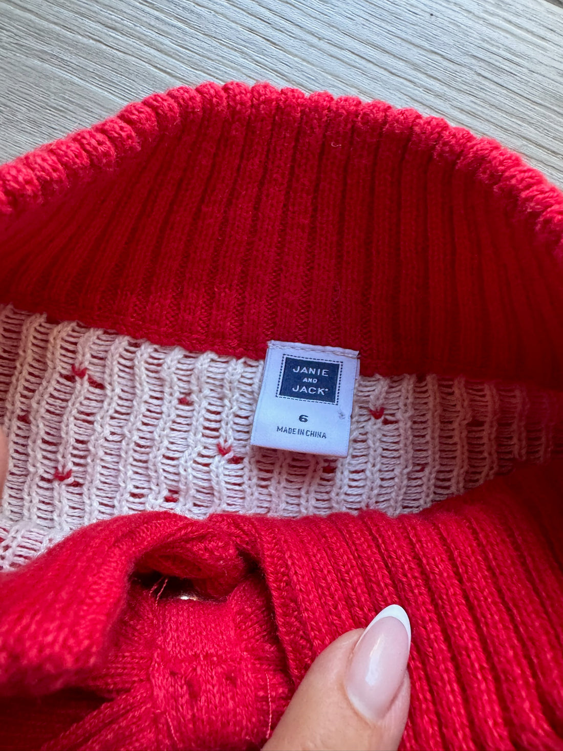 Janie & Jack Christmas Poncho