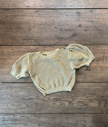 Soor Ploom Green Knit Top