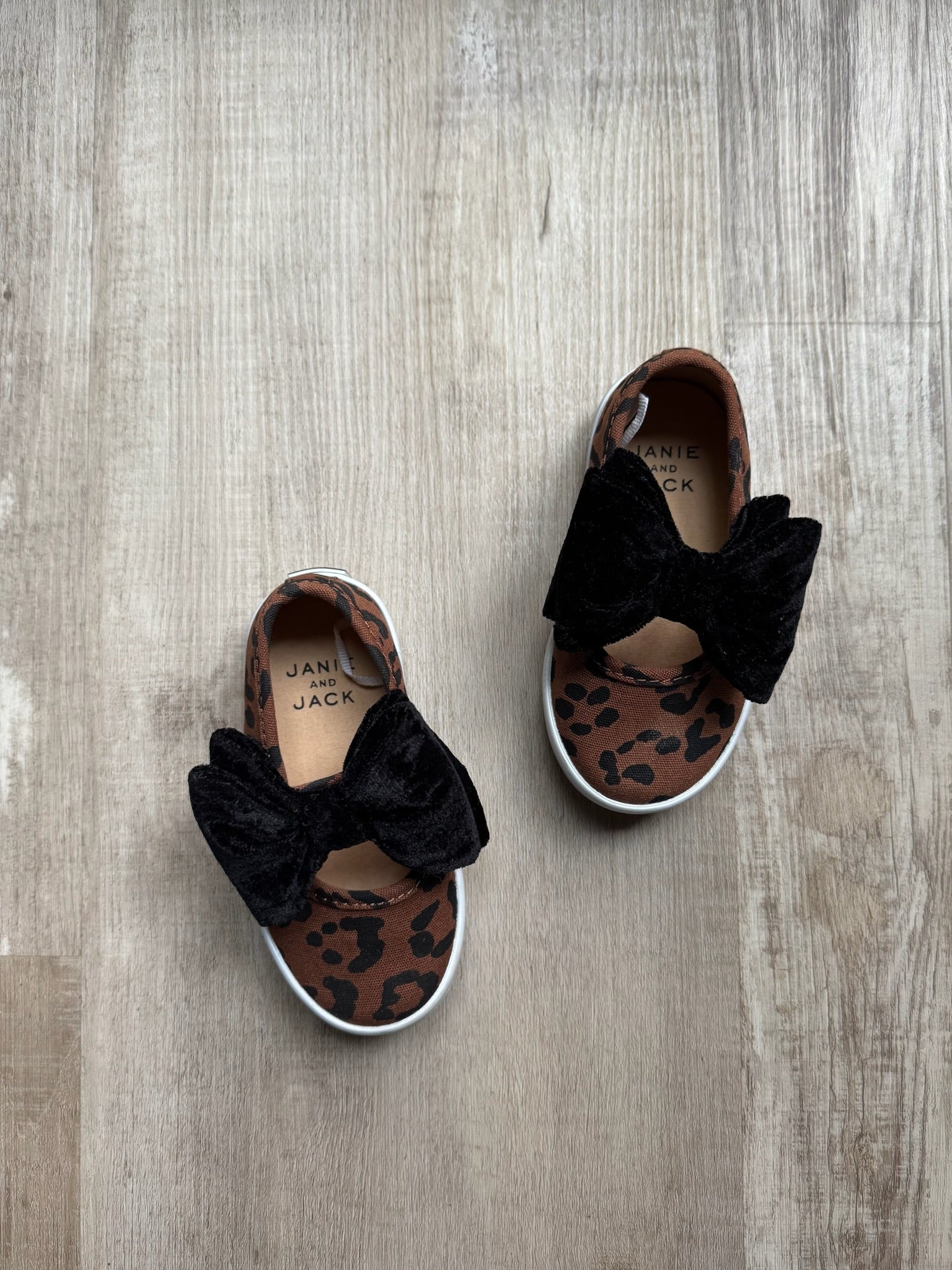 Janie & Jack Leopard Shoes