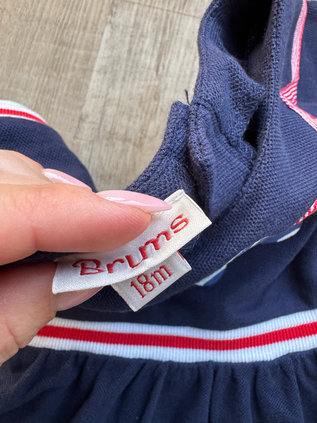 Brums Navy Dress