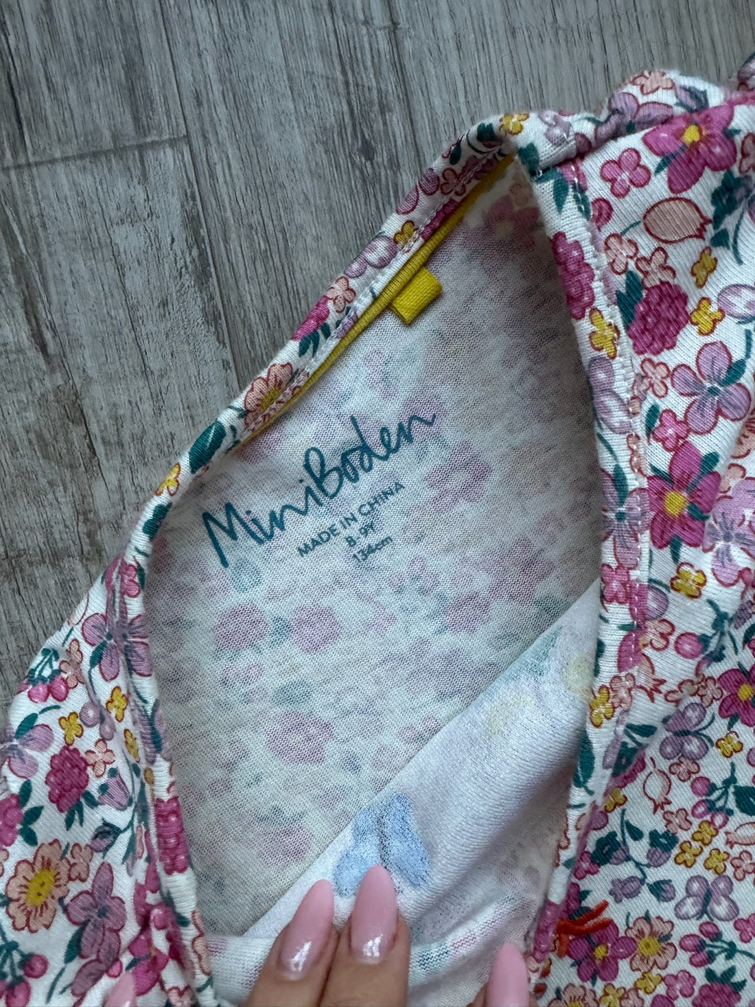 Mini Boden Floral Chick Dress