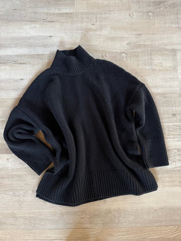 Vince Black Cashmere Sweater
