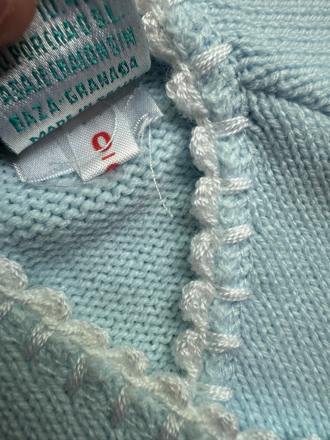 Vintage Blue Knit Set