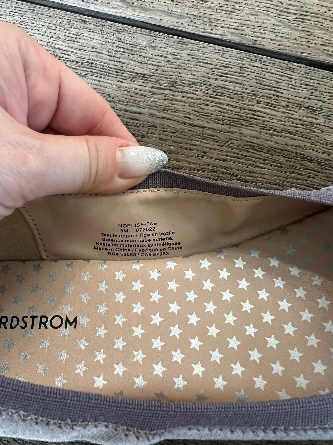Nordstrom Velvet Flats