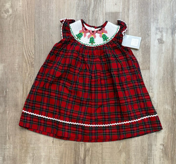 Lil Cactus Plaid Christmas Dress