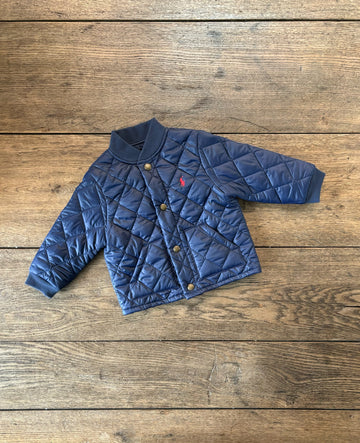 Ralph Lauren Navy Quilted Jacket