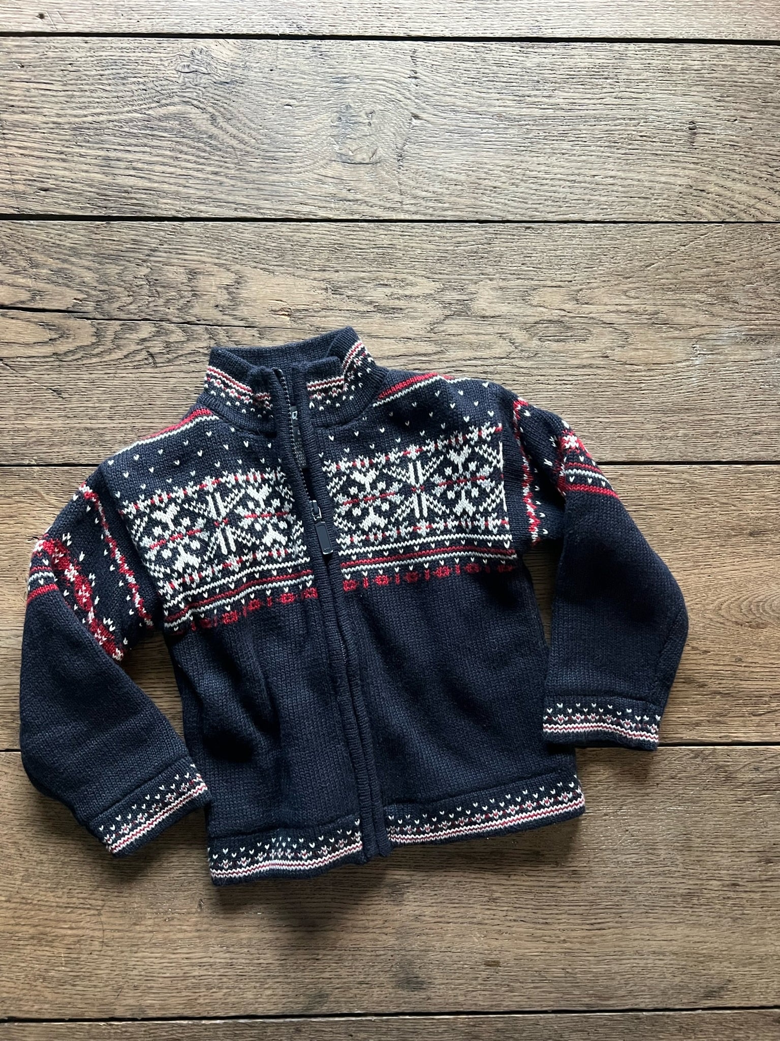 Vintage Navy Cardigan
