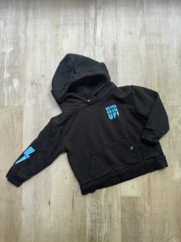 Little Trouble Black Hoodie