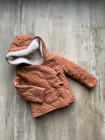 Zara Brown Sherpa Coat