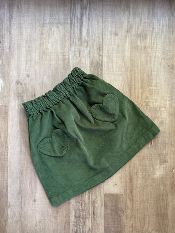 Bonton Green Skirt