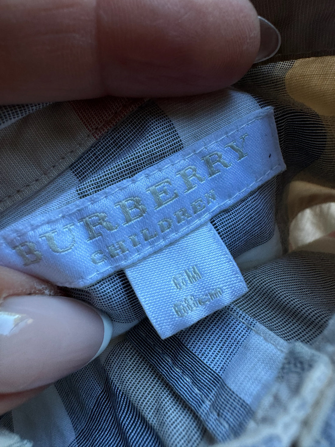 Burberry Plaid Romper