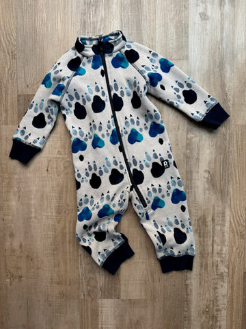 Reima Paw Print Romper
