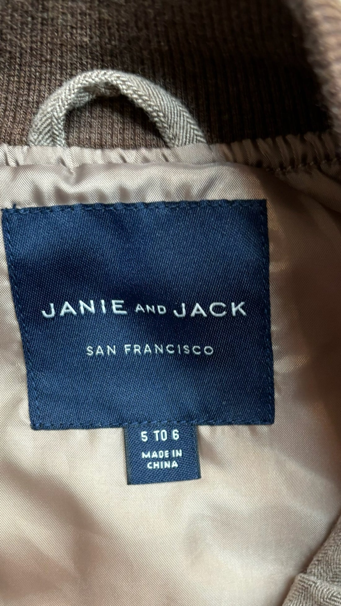 Janie & Jack Brown Vest