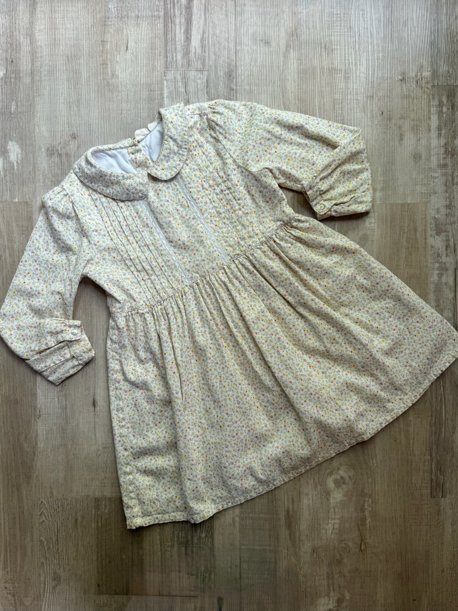 Beet World Floral Dress