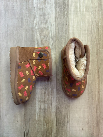 UGG Brown Logo Boots