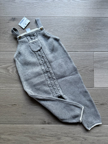Janie & Jack Grey Knit Romper - NEW