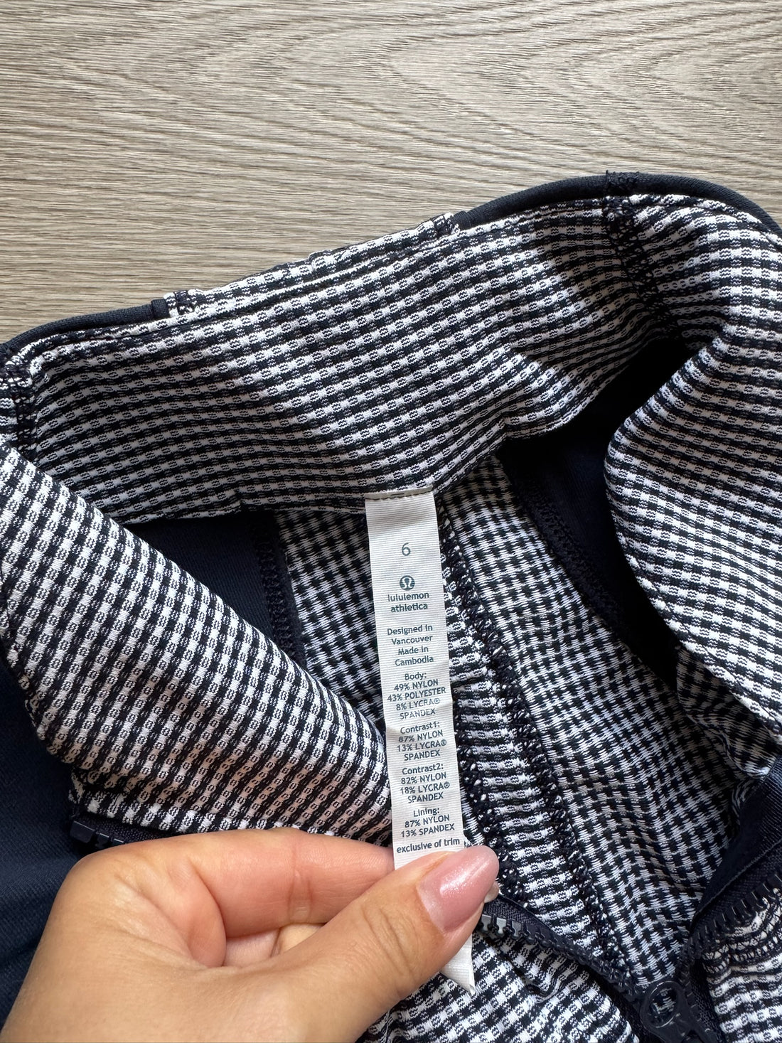 Lulu Checkered  Jacket