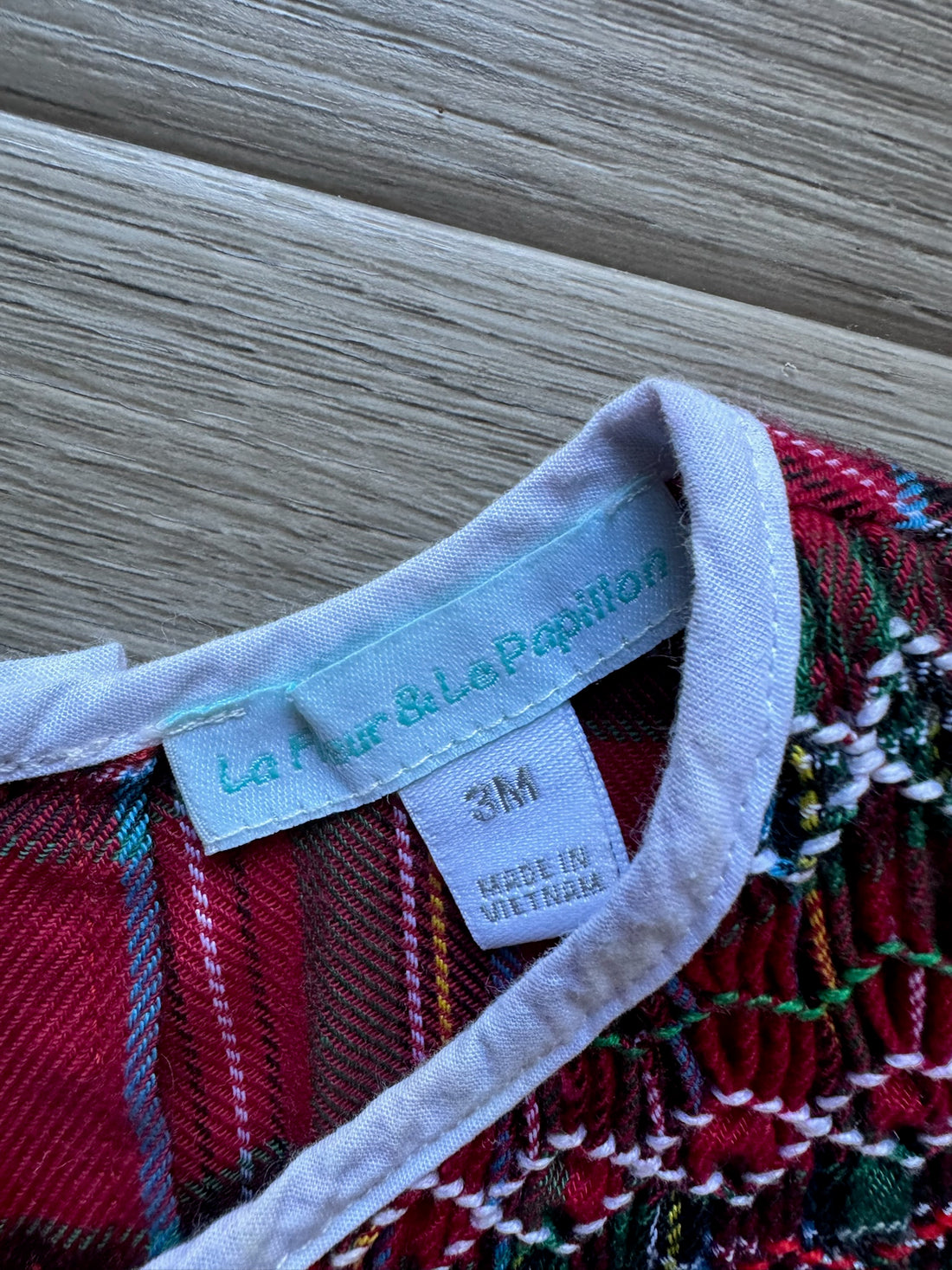 Boutique Smocked Christmas Dress