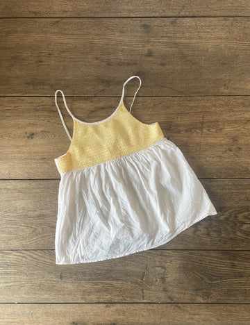 Bonpoint Yellow/White Tank
