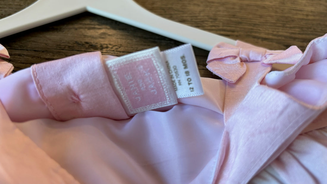 Janie & Jack Silk Rose Dress