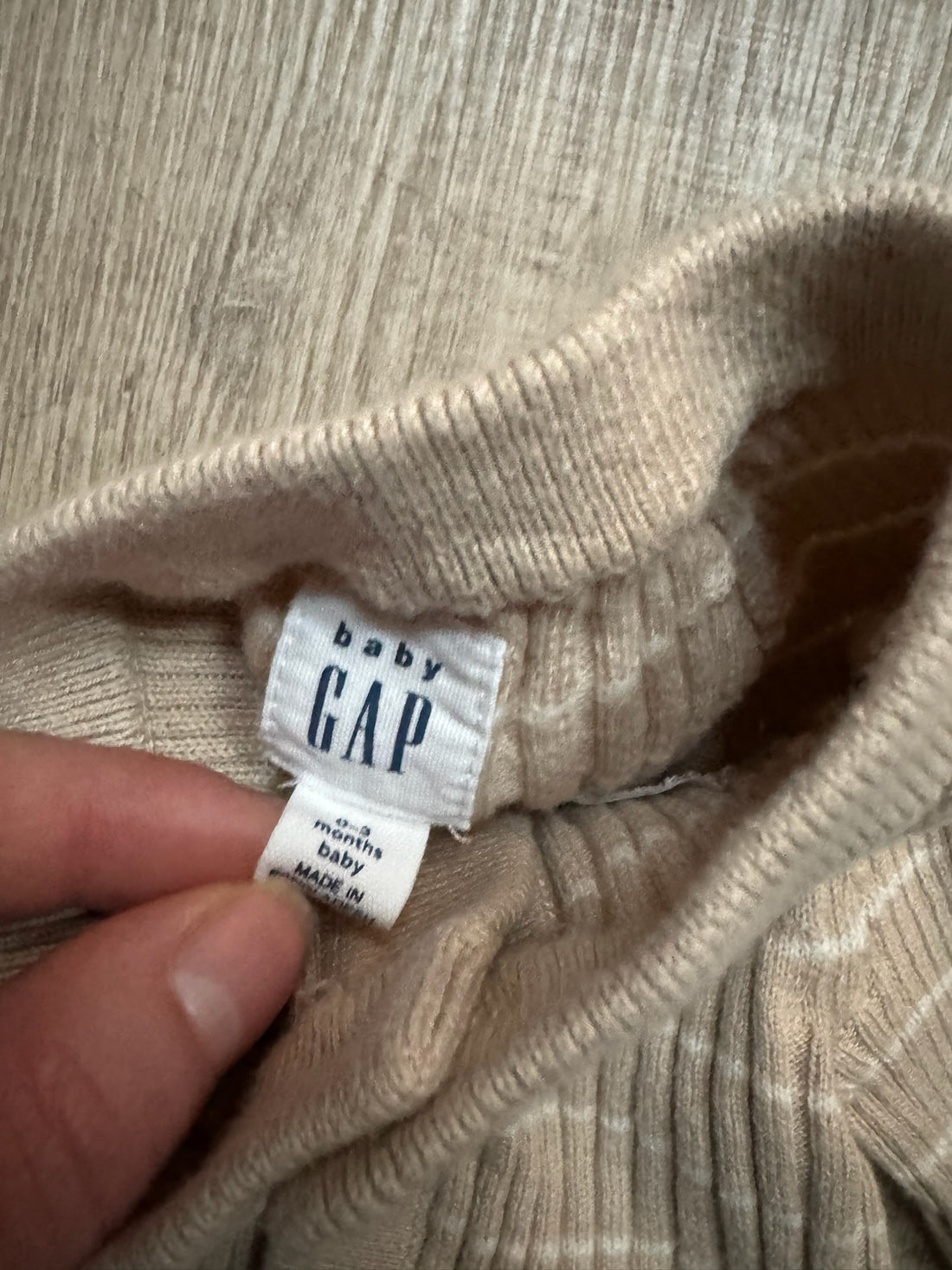 Gap Tan Knit Set