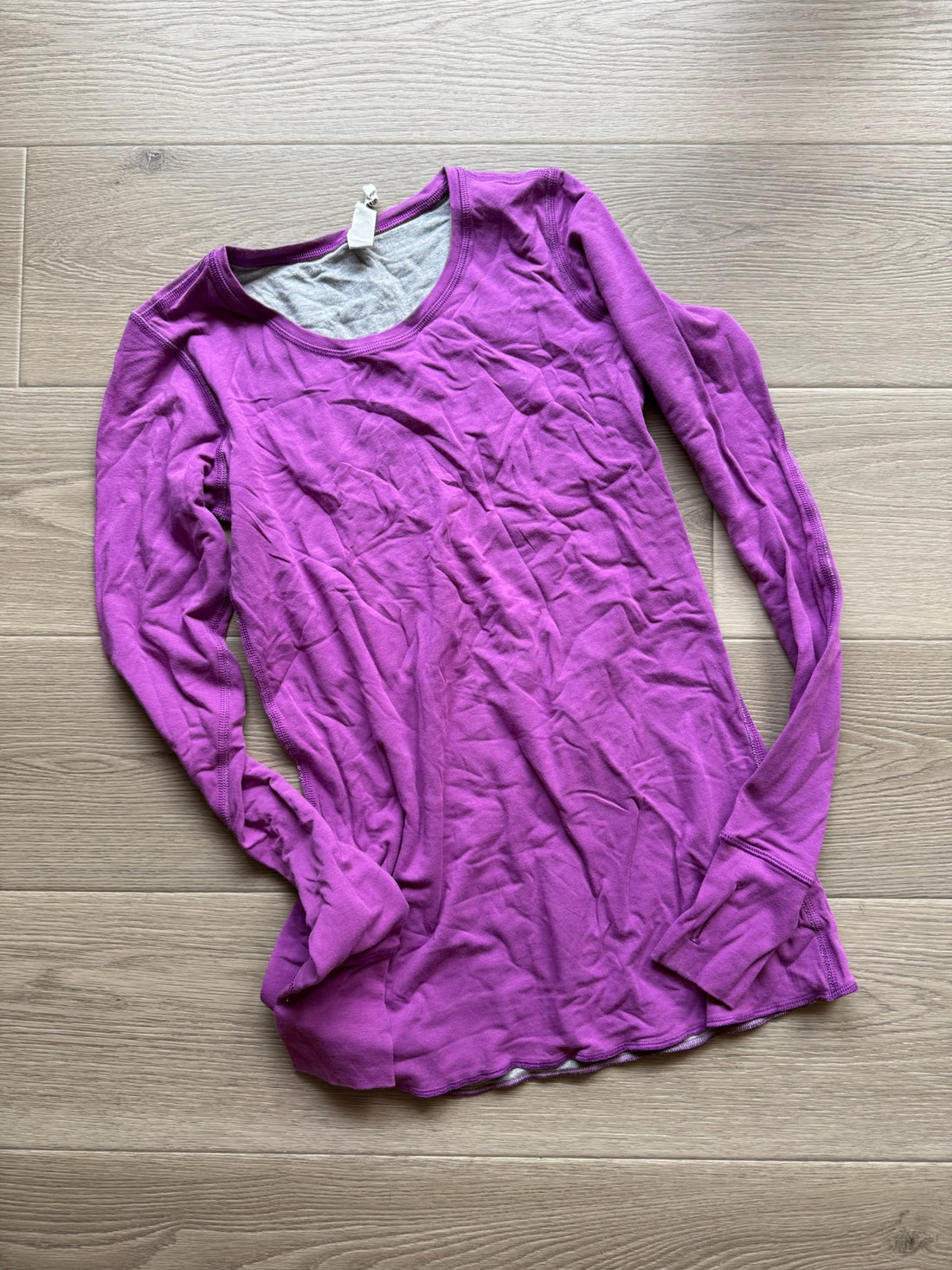 Lulu Purple Long Sleeve Top