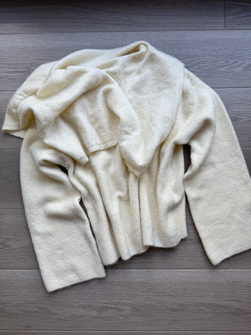 Zara Cream Knit Sweater
